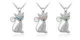 FREE Rhinestone Crystal Cat Pendant Necklace Giveaway