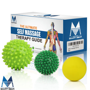 3pcs/Set Crossfit Lacrosse Ball Trigger Point Massage Ball Set For Effective Relief Muscle Pain