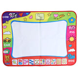 80 x 60cm Baby Kids Add Water with Magic Pen Doodle Painting Picture Water Drawing Play Mat in Drawing Toys Board Gift Christmas