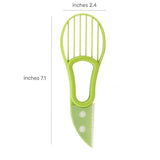 Green Plastic Avocado Slicer