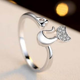 Silver Cat Ring Giveaway