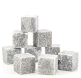 Cold Whisky Chilling Sipping Stones 9 Pcs/Set Glacier Stone