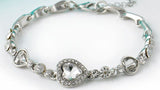 Crystal Blue Heart Bracelet Giveaway