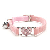 Velvet Heart Charm Cat Collar with Bell Giveaway